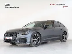 Gris Usado 2024 Audi A6 Familiar | 50.400 € (Un poco caro)