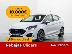 Blanco Usado 2022 Ford Fiesta ST-Line Utilitario | 16.890 € (Precio justo)