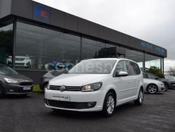 Blanco Usado 2015 VW Touran Sportline Monovolumen | 17.990 € (Precio justo)