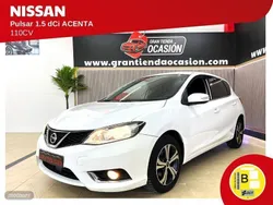 Blanco Usado 2015 Nissan Pulsar Acenta Berlina | 9480 € (Precio justo)