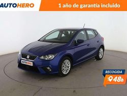 Azul Usado 2019 Seat Ibiza Style Plus Berlina | 13.399 € (Precio justo)