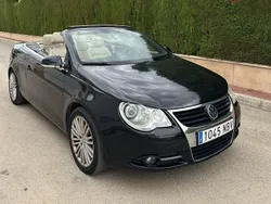 Negro Usado 2008 VW Eos Descapotable | 6500 € (Precio justo)