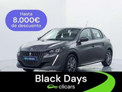 Gris Usado 2021 Peugeot 208 Active Utilitario | 10.890 € (Buen precio)