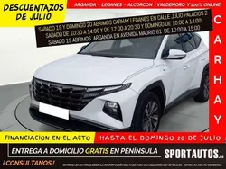 Blanco Usado 2021 Hyundai Tucson SUV | 21.290 € (Precio justo)