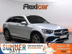 Gris Usado 2021 Mercedes GLC220 SUV | 38.490 € (Precio justo)