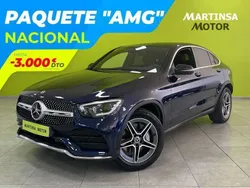 Azul Usado 2021 Mercedes GLC220 Coupe | 50.300 € (Precio justo)