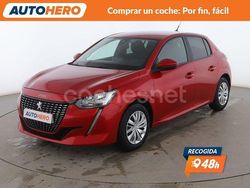 Rojo Usado 2021 Peugeot 208 Active Utilitario | 11.999 € (Precio justo)