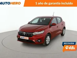 Rojo Usado 2021 Dacia Sandero Comfort Utilitario | 11.799 € (Buen precio)