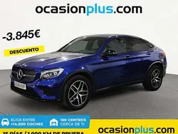 Azul Usado 2019 Mercedes GLC220 Coupe | 38.455 € (Precio justo)
