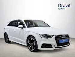 Blanco Usado 2020 Audi A3 Sportback S-Line Berlina | 25.890 € (Precio justo)