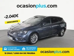 Gris Usado 2019 Renault Mégane GrandTour Zen Familiar | 16.950 € (Caro)
