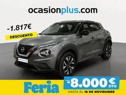 Gris Usado 2024 Nissan Juke Acenta SUV | 19.990 € (Precio justo)