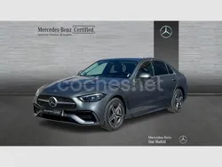 Gris Usado 2024 Mercedes C300e AMG line Berlina | 51.990 € (Buen precio)