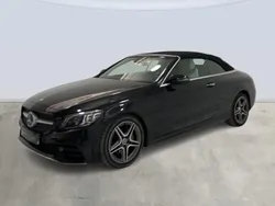 Negro Usado 2021 Mercedes C220 Descapotable | 41.400 € (Buen precio)