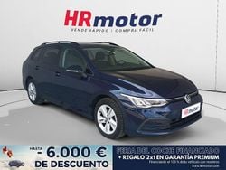 Azul Usado 2021 VW Golf VIII Life Familiar | 18.610 € (Precio justo)