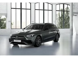 Gris Usado 2021 Mercedes C220 Familiar | 43.900 €
