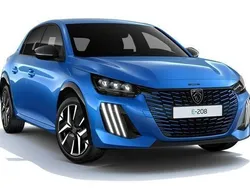 Azul Nuevo 2024 Peugeot e-208 Allure Utilitario | 31.490 €