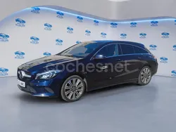 Azul Usado 2018 Mercedes CLA220 Shooting Brake Familiar | 16.999 € (Super precio)