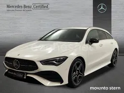 Blanco Usado 2024 Mercedes CLA200 Shooting Brake AMG line Familiar | 37.000 € (Buen precio)