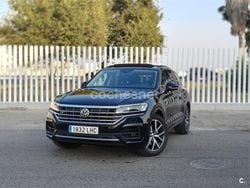 Azul Usado 2020 VW Touareg R-line SUV | 38.900 € (Precio justo)