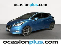 Azul Usado 2018 Nissan Micra Acenta Utilitario | 11.355 € (Un poco caro)