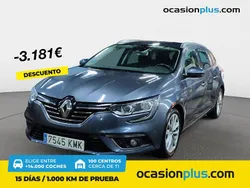Gris / plata Usado 2018 Renault Mégane GrandTour Zen Familiar | 13.590 € (Precio justo)