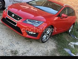 Rojo Usado 2015 Seat Leon ST FR Familiar | 11.990 € (Buen precio)