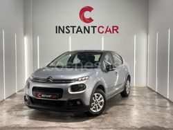 Gris / plata Usado 2018 Citroën C3 Feel Utilitario | 8490 € (Precio justo)