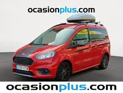 Rojo Usado 2019 Ford Tourneo Courier Sport Monovolumen | 12.173 € (Buen precio)