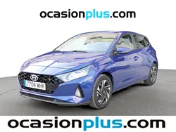Azul Usado 2023 Hyundai i20 Utilitario | 18.410 € (Un poco caro)