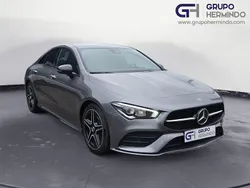 Gris / plata Usado 2021 Mercedes CLA200 AMG line Plus Berlina | 33.500 € (Buen precio)