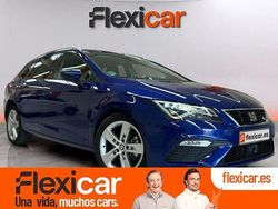 Azul Usado 2018 Seat Leon FR Familiar | 16.790 € (Precio justo)
