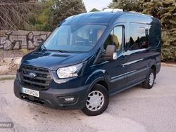 Azul Usado 2022 Ford Transit Trend Monovolumen | 28.500 € (Precio justo)