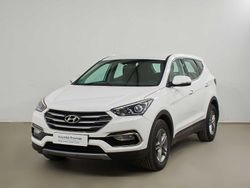 Blanco Usado 2018 Hyundai Santa Fe SUV | 18.490 € (Buen precio)