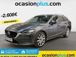 Gris Usado 2023 Mazda 6 Exclusive-Line Familiar | 22.719 € (Buen precio)