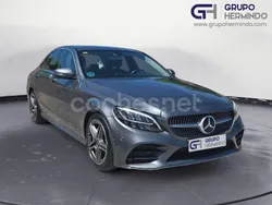 Gris / plata Usado 2020 Mercedes C220 AMG Berlina | 27.865 € (Precio justo)