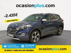 Azul Usado 2018 Hyundai Tucson SUV | 19.090 € (Caro)