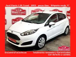 Blanco Usado 2013 Ford Fiesta Trend Utilitario | 7600 € (Un poco caro)