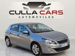 Gris / plata Usado 2015 Peugeot 308 Style Berlina | 6999 € (Precio justo)
