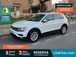 Blanco Usado 2018 VW Tiguan Allspace Sport SUV | 22.490 € (Precio justo)