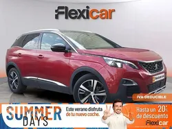Rojo Usado 2020 Peugeot 3008 GT-line SUV | 18.690 € (Un poco caro)