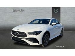 Blanco Usado 2024 Mercedes CLA200 AMG line Berlina | 41.900 € (Un poco caro)