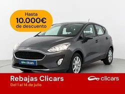Gris Usado 2019 Ford Fiesta Trend+ Utilitario | 11.990 € (Precio justo)