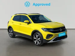 Amarillo chillooon Usado 2024 VW T-Cross Life SUV | 19.950 € (Precio justo)