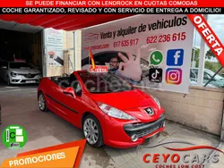 Rojo Usado 2009 Peugeot 207 CC Sport Descapotable | 7700 € (Precio justo)