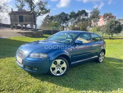 Azul Usado 2007 Audi A3 Ambition Berlina | 5700 € (Precio justo)