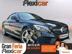 Negro Usado 2017 Mercedes C220 Descapotable | 28.090 € (Precio justo)