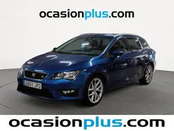 Azul Usado 2016 Seat Leon ST FR Familiar | 15.950 € (Precio justo)