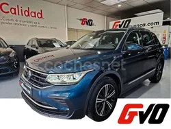 Azul Usado 2021 VW Tiguan Life SUV | 29.900 € (Precio justo)