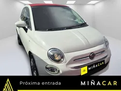 Blanco Usado 2021 Fiat 500C Lounge Descapotable | 10.125 € (Precio justo)